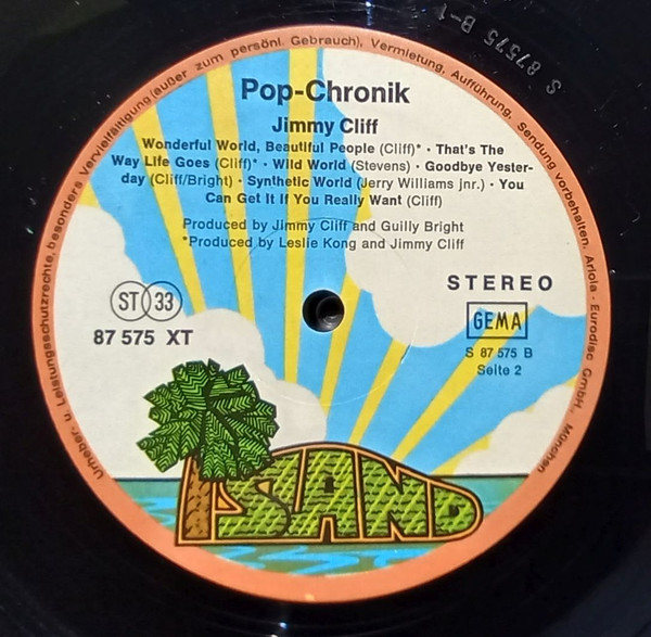 Jimmy Cliff - Pop Chronik (2xLP, Comp)