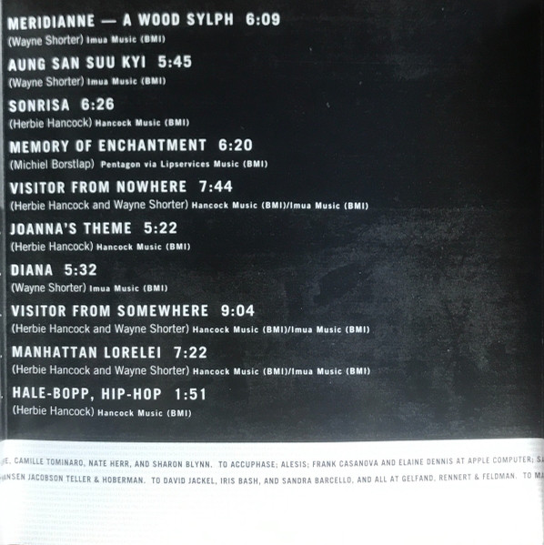 Herbie Hancock, Wayne Shorter - 1+1 (CD, Album, PMD)