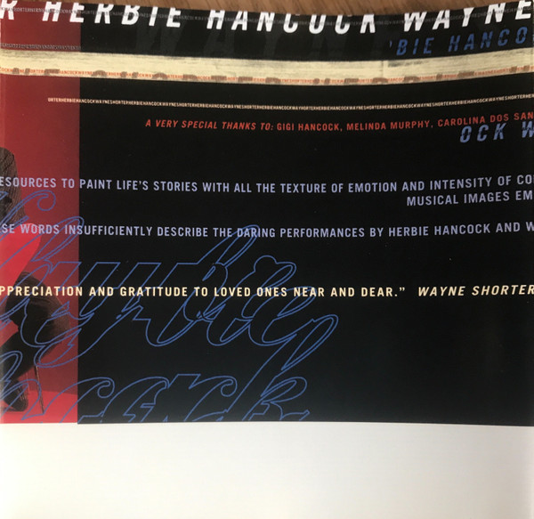 Herbie Hancock, Wayne Shorter - 1+1 (CD, Album, PMD)