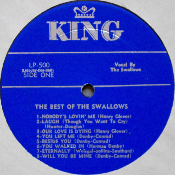 The Swallows - The Best Of The Swallows (LP, Comp)