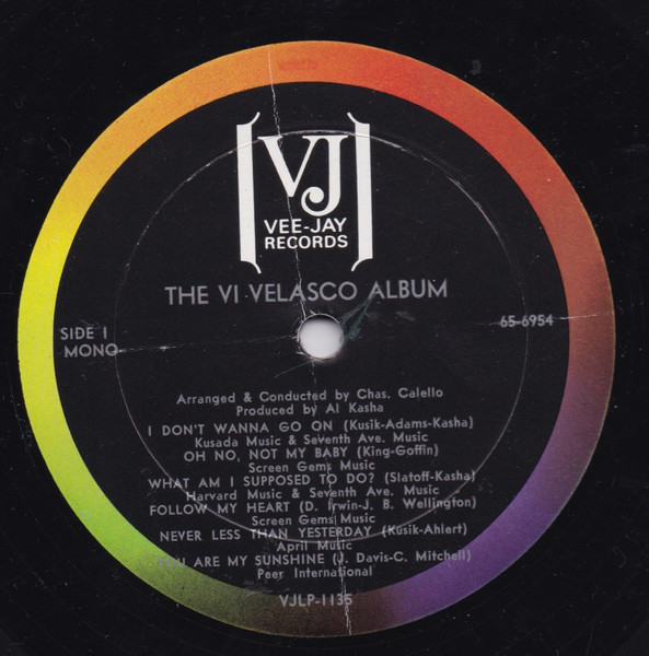 Vi Velasco - The Vi Velasco Album (LP, Album)
