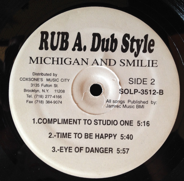 General Smilie & Papa Michigan* - Rub-A-Dub Style (LP, Album, RP)