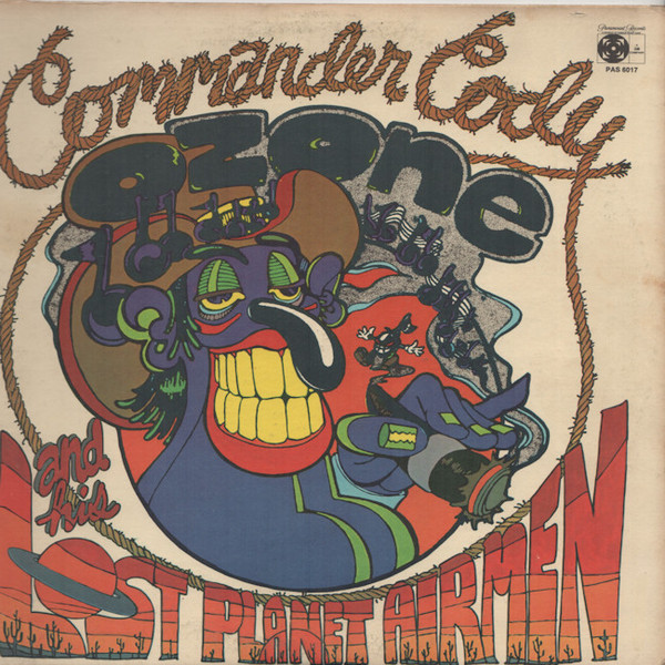 Commander Cody And His Lost Planet Airmen - Lost In The Ozone (LP, Album, RP, Ric)