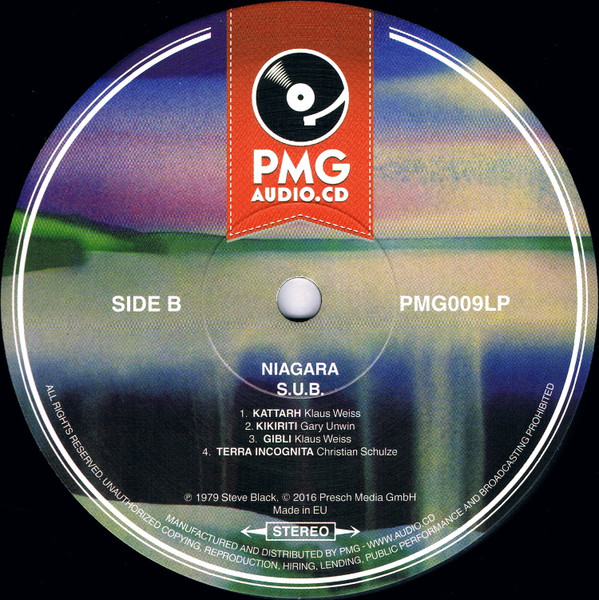 Niagara - S.U.B. (LP, Album, RE)