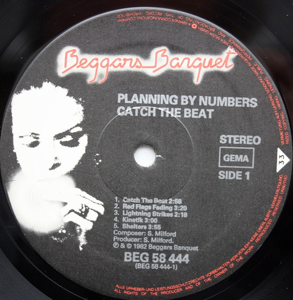 Planning By Numbers - 1: Catch The Beat (LP, Album)