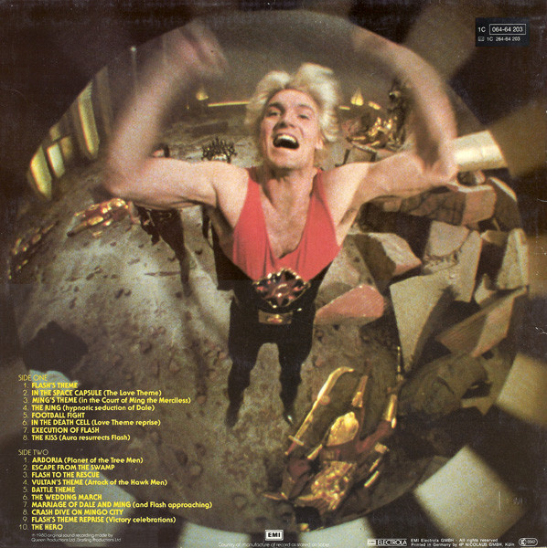 Queen - Flash Gordon (Original Soundtrack Music) (LP, Album)