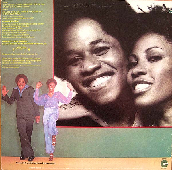 Luther - This Close To You (LP, Album, PR )
