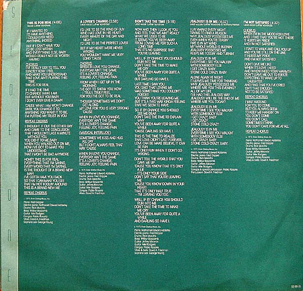 Luther - This Close To You (LP, Album, PR )