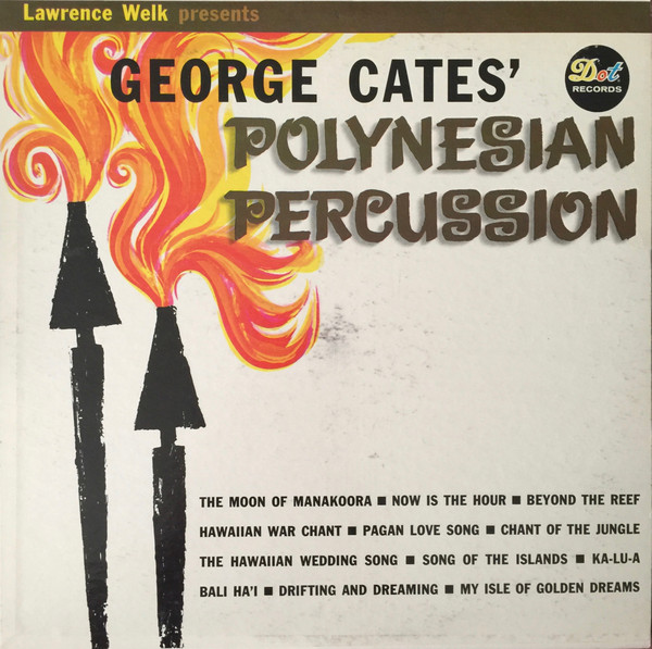 George Cates - George Cates' Polynesian Percussion (LP, Mono)