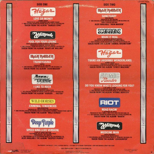 Various - Metalmania (LP, Comp)