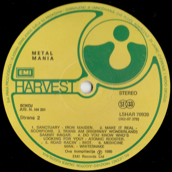 Various - Metalmania (LP, Comp)