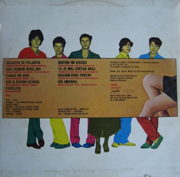 Zana - Dodirni Mi Kolena (LP, Album, RP)