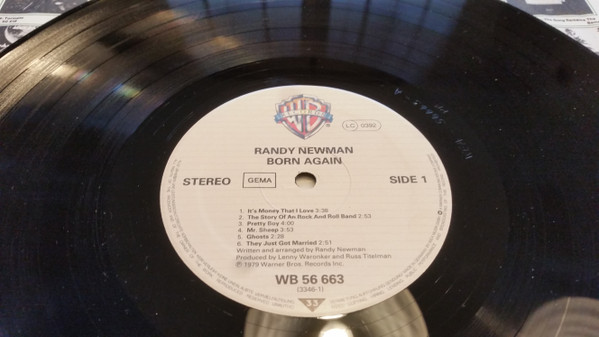 Randy Newman - Born Again (LP, Album)