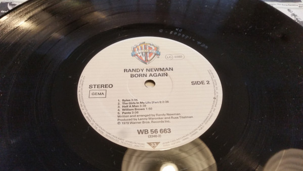 Randy Newman - Born Again (LP, Album)