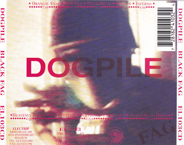 Dogpile - Black Fag (CD, Album)