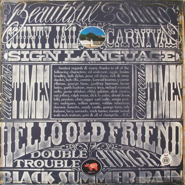 Eric Clapton - No Reason To Cry (LP, Album, RP)