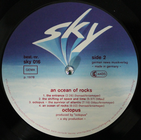 Octopus (3) - An Ocean Of Rocks (LP, Album)