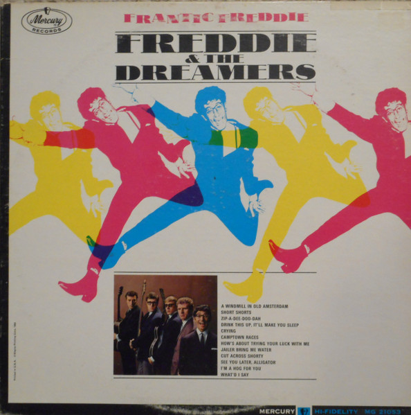Freddie & The Dreamers - Frantic Freddie (LP, Album, Mono)