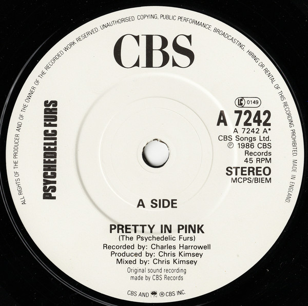 The Psychedelic Furs - Pretty In Pink (7