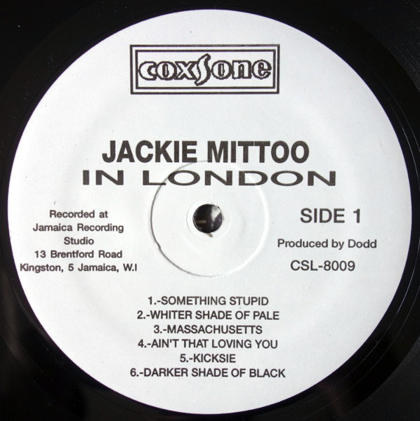 Jackie Mittoo - In London (LP, Album, RE)