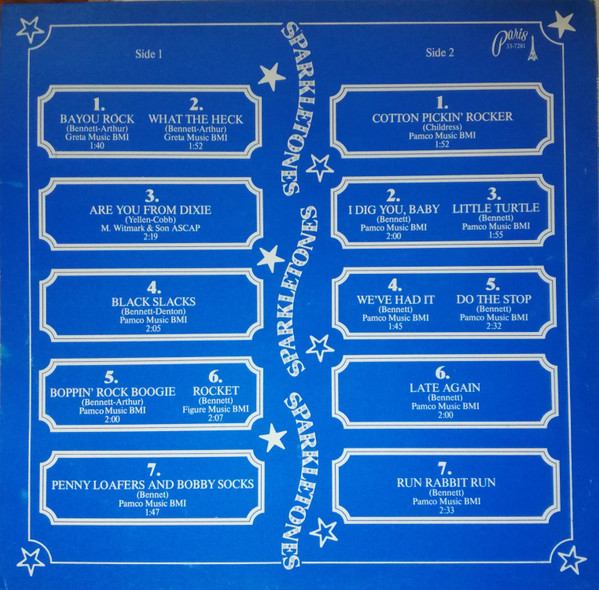 The Sparkletones - The Sparkletones (LP, Comp)