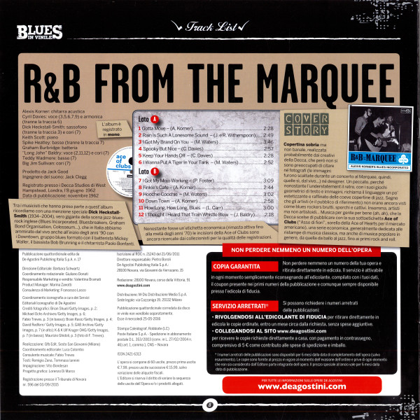Alexis Korner's Blues Incorporated* - R & B From The Marquee (LP, Album, Mono, RE, 180)