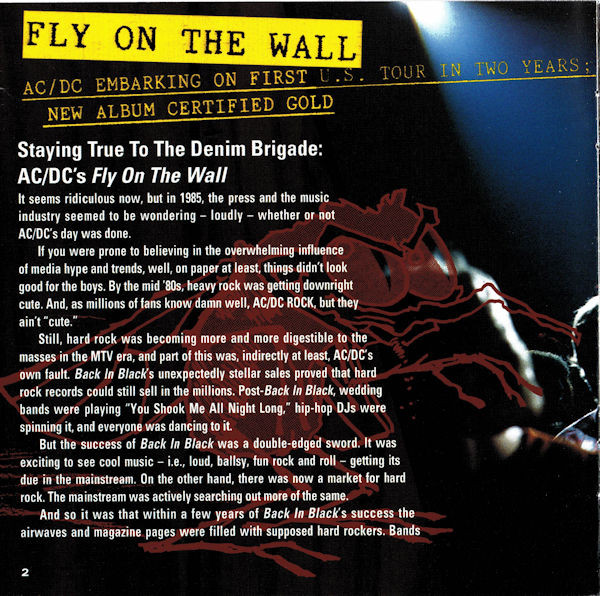 AC/DC - Fly On The Wall (CD, Album, Enh, RE, RM, Dig)