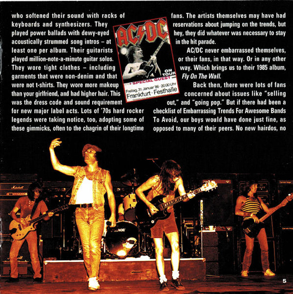 AC/DC - Fly On The Wall (CD, Album, Enh, RE, RM, Dig)