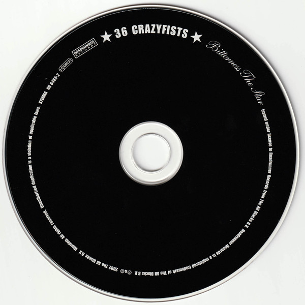 36 Crazyfists - Bitterness The Star (CD, Album)