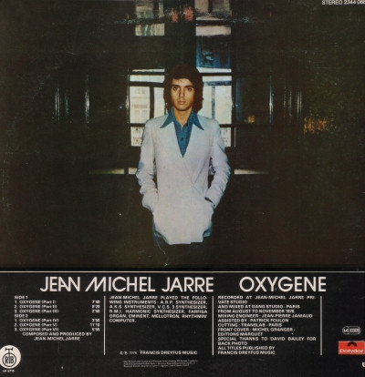 Jean Michel Jarre* - Oxygene (LP, Album, RP)