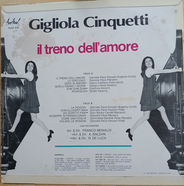 Gigliola Cinquetti - Il Treno Dell'Amore (LP, Album)