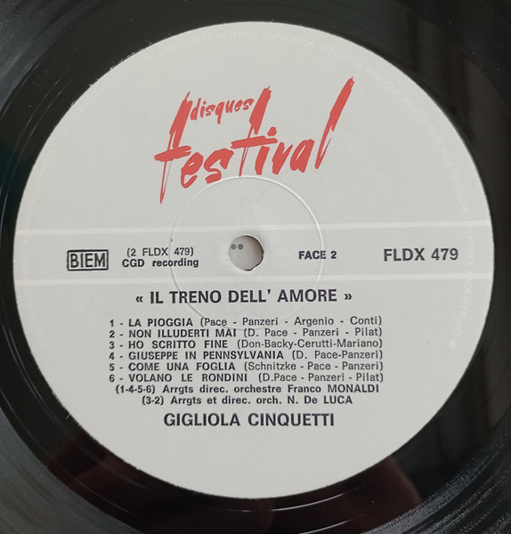 Gigliola Cinquetti - Il Treno Dell'Amore (LP, Album)