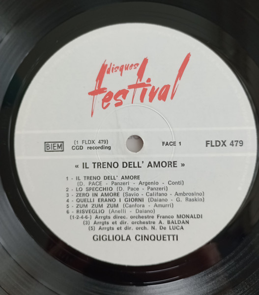 Gigliola Cinquetti - Il Treno Dell'Amore (LP, Album)