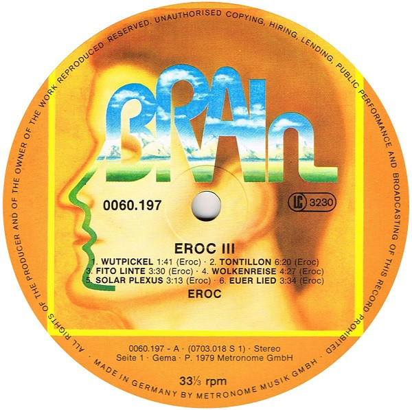 Eroc - Eroc 3 (LP, Album)