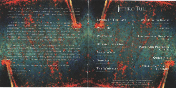 Jethro Tull - Through The Years (CD, Comp)