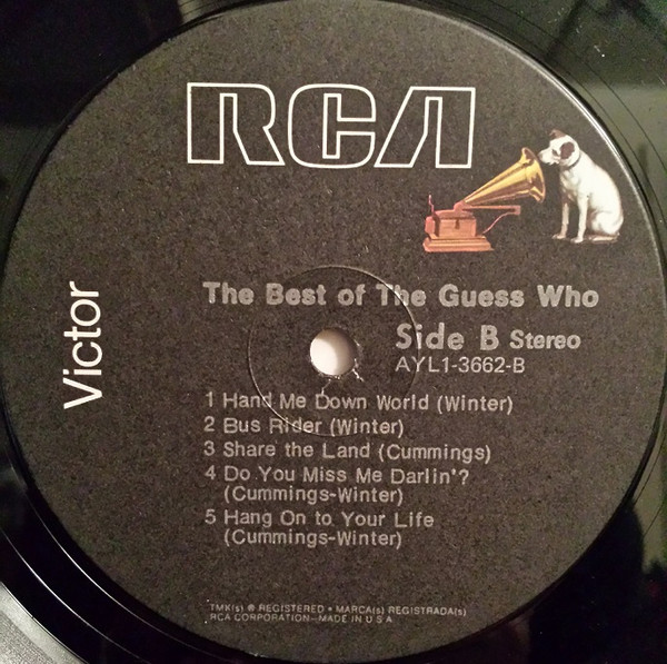 The Guess Who - The Best Of The Guess Who (LP, Comp, RE, Ind)