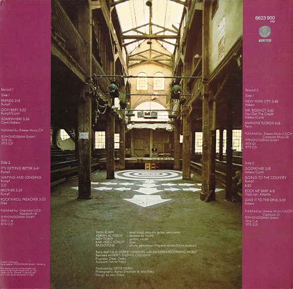 Atlantis (12) - Live (2xLP, Album)