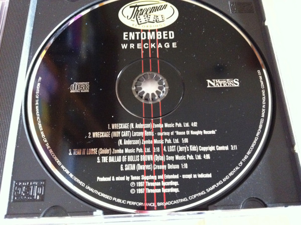 Entombed - Wreckage (Minimax, EP)