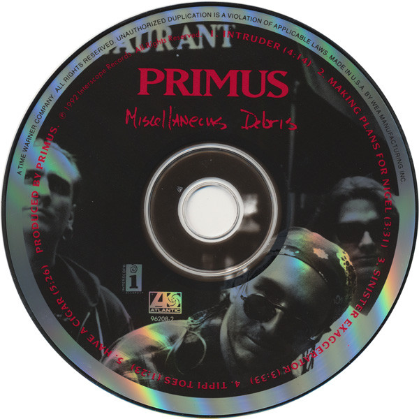 Primus - Miscellaneous Debris (CD, EP, Dig)