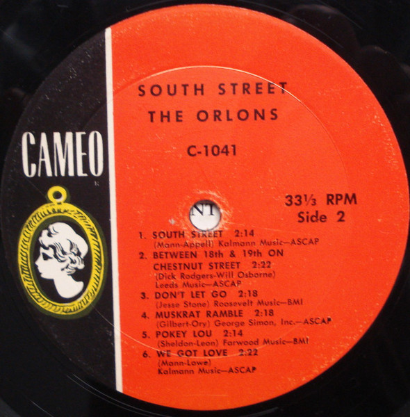 The Orlons - South Street By The Orlons (LP, Mono, Styrene, Mon)