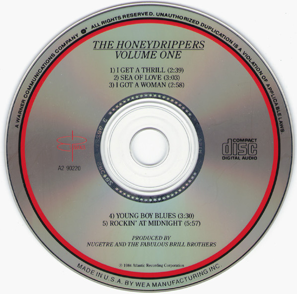 The Honeydrippers - Volume One (CD, EP, RE)