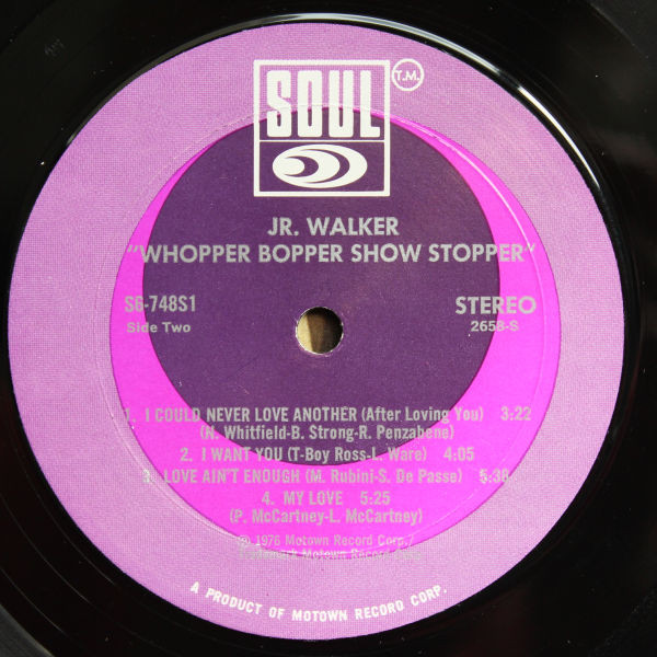 Jr. Walker* - Whopper Bopper Show Stopper (LP, Album)