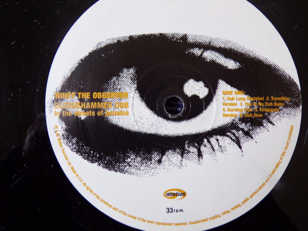 Niney The Observer - Sledgehammer Dub In The Streets Of Jamaica (LP)
