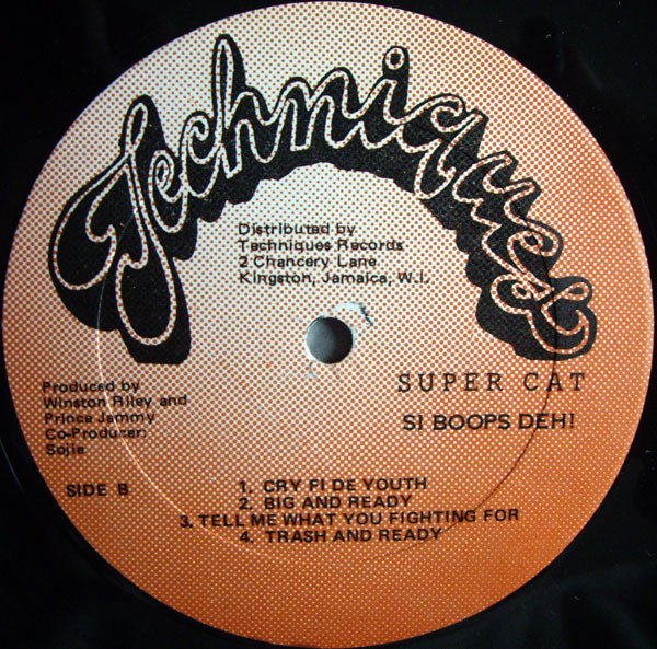 Super Cat (2) - Si Boops Deh (LP, Album)