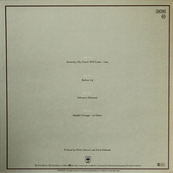 Herbie Hancock & Chick Corea - An Evening With Herbie Hancock & Chick Corea In Concert (2xLP, Album, Gat)