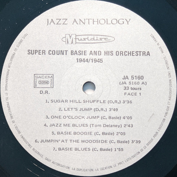 Count Basie And His Orchestra*, Lester Young - Count Basie And His Orchestra 1944-1952 (LP, Comp)
