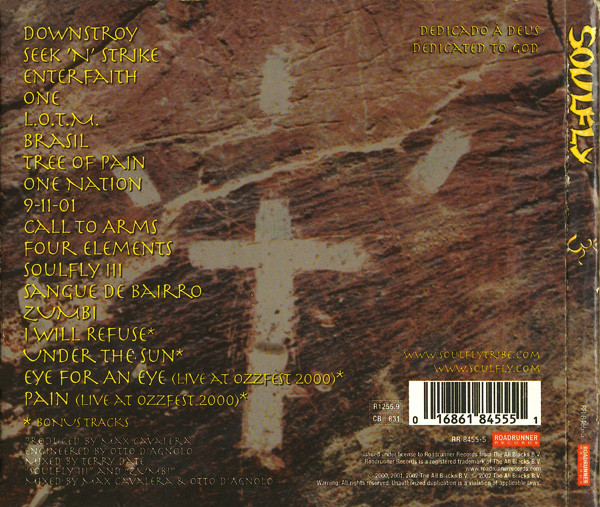 Soulfly - 3 (CD, Album, Ltd, Dig)