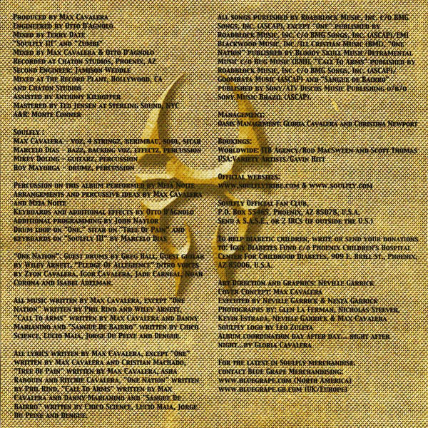Soulfly - 3 (CD, Album, Ltd, Dig)