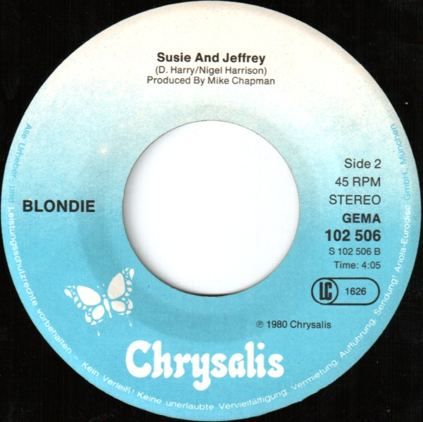 Blondie - The Tide Is High (7