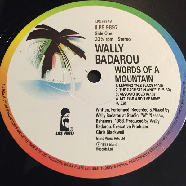 Wally Badarou - Words Of A Mountain (LP)
